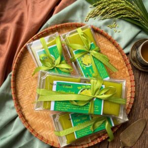 Bánh cốm Làng Vòng nhân đậu xanh dẻo thơm truyền thống Hà Nội