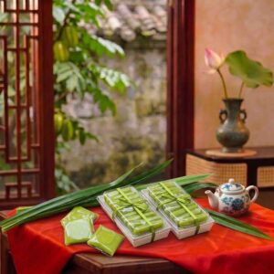 Bánh cốm Làng Vòng nhân đậu xanh dẻo thơm truyền thống Hà Nội