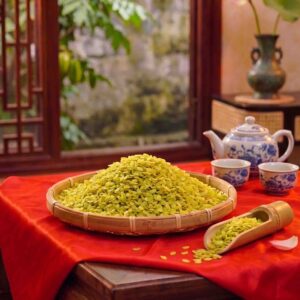 Cốm khô Làng Vòng sấy tự nhiên giữ hương thơm nếp non