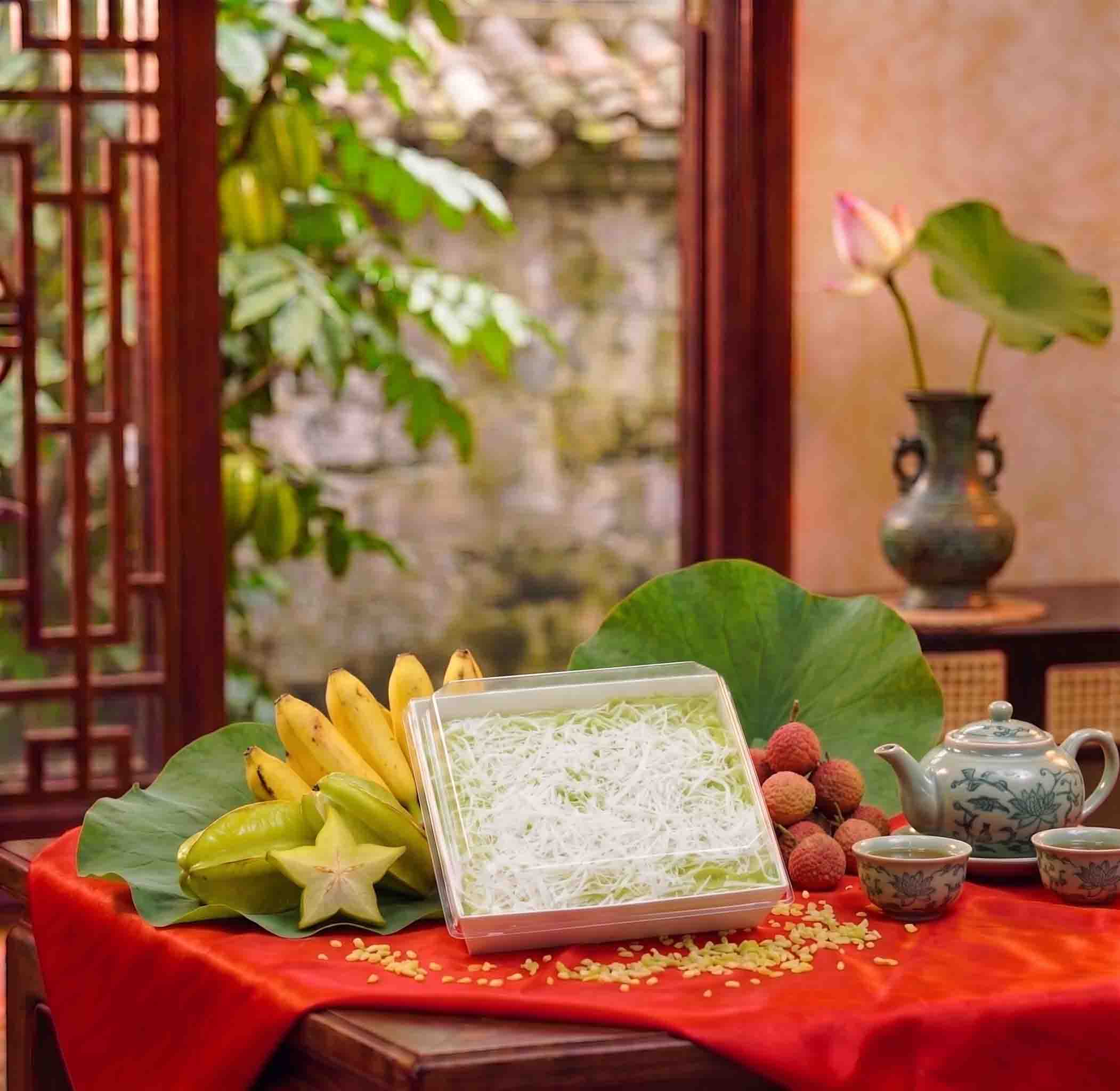 Cốm xào dừa Làng Vòng dẻo thơm béo ngậy đặc sản Hà Nội