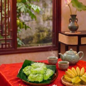 Cốm xào dừa Làng Vòng dẻo thơm béo ngậy đặc sản Hà Nội