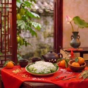 Cốm xào dừa Làng Vòng dẻo thơm béo ngậy đặc sản Hà Nội