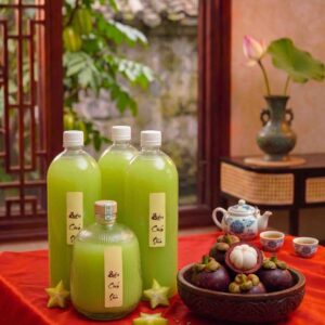Chai rượu cốm Làng Vòng hương nếp non truyền thống Hà Nội