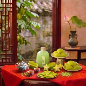 Chai rượu cốm Làng Vòng hương nếp non truyền thống Hà Nội