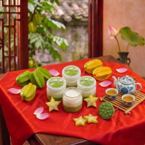 Sữa chua cốm Làng Vòng thơm mát kết hợp cốm nếp non