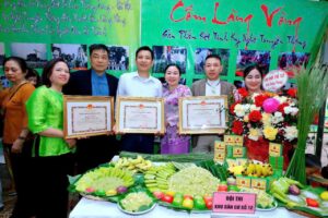 Cốm Làng Vòng xanh tự nhiên đặc sản truyền thống Hà Nội