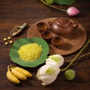 Cốm truyền thống