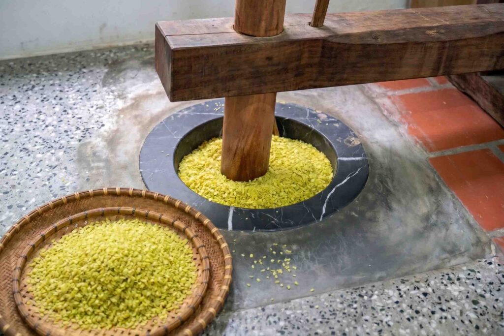 Cốm Làng Vòng xanh tự nhiên đặc sản truyền thống Hà Nội